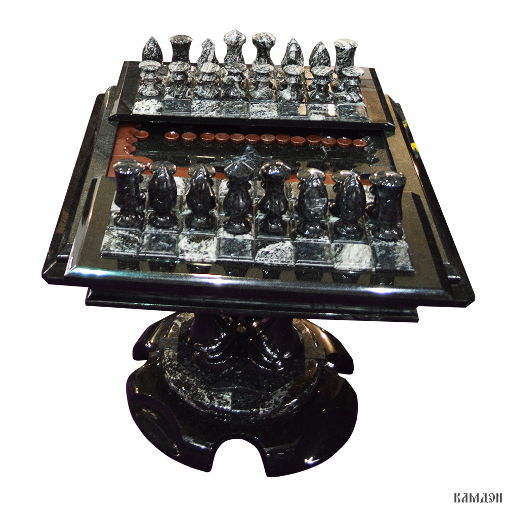 Нарды с шахматами арт.3002 (2951)